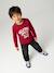 Long-sleeved T-shirt for boys anthracite+cappuccino+red+sage green+white 