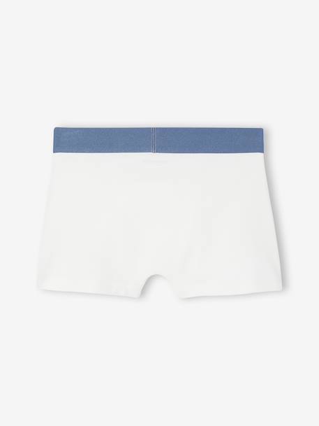 Pack of 5 boxer shorts for boys denim blue 