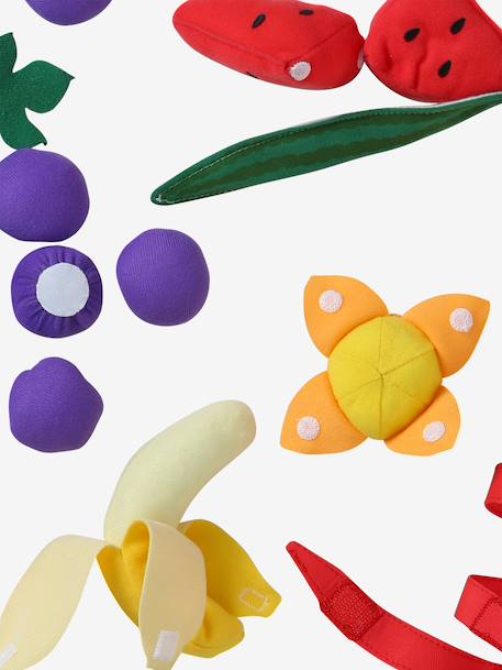 Peelable fruit play set multicoloured 