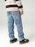 Straight Leg Jeans with Turn-Ups for Boys brut denim+stone 