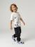 Short-sleeved T-shirt for boys ecru 