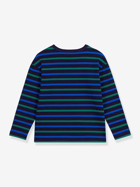 Breton top for kids by PETIT BATEAU blue 