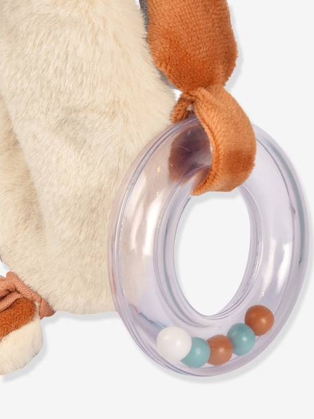 Timo fox comforter rattle 18 cm orange 