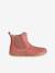 Leather Boots for Girls beige+bronze+brown+camel+green+navy blue+old rose 