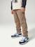 Jogging bottoms for boys beige+fir green+navy blue 