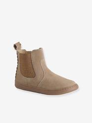 Shoes-Leather Boots for Girls
