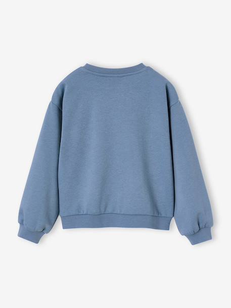 Stitch and Angel sweatshirt for girls chambray blue 