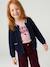 Knit cardigan for girls navy blue 