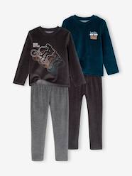 -Pack of 2 velour pyjamas for boys