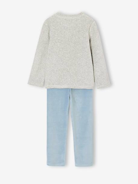 Pack of 2 pyjamas for boys crystal blue 