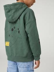 -Pikachu hooded sweatshirt for boys