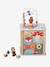 Large FSC® wooden 4 seasons activity cube multicoloured+wood 