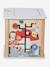 Large FSC® wooden 4 seasons activity cube multicoloured+wood 