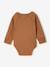 Pack of 5 long-sleeved bodysuits for baby caramel 