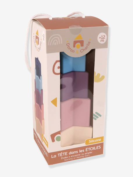 Star stacking toy multicoloured 