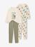 Pack of 2 pyjamas for boys ecru 