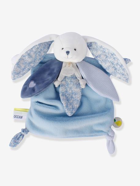 Ocean heart bunny comforter 25 cm blue 