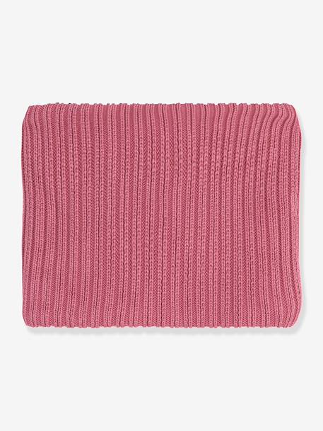 Kids snood by PETIT BATEAU rose 