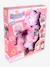 Gloways flower 4-tier make-up gift set rose 
