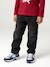 Loose-fit jeans for boys black+double stone 