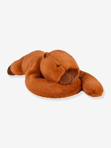 Weighted capybara soft toy by Podcool brown 