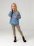 Pack of 3 leggings for girls ink blue+vanilla 