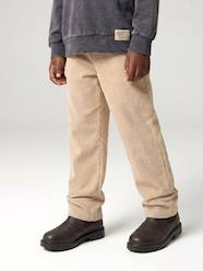 -Corduroy Trousers, Easy to Slip On, for Boys