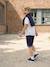 Bermuda Shorts in Cotton/Linen for Boys beige+Beige+blue+Dark Blue+sage green 