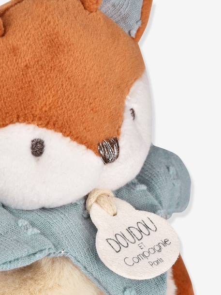 Timo fox comforter rattle 18 cm orange 