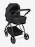 3-in-1 doll pram black 