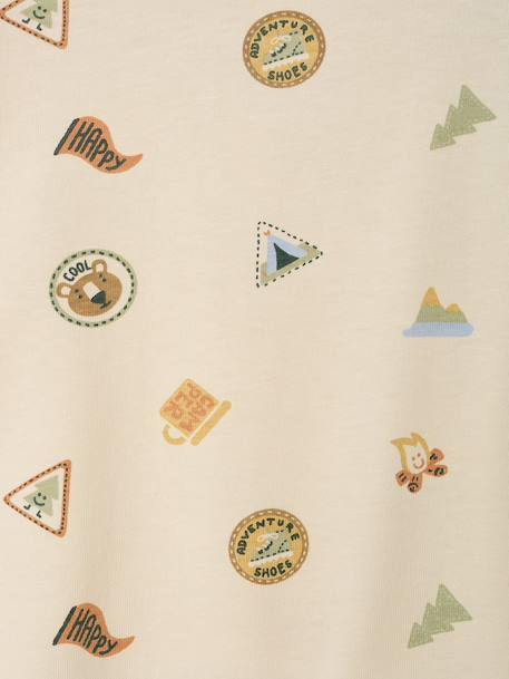 Long-sleeved T-shirt for baby vanilla 