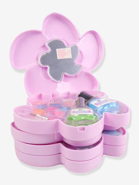 Gloways flower 4-tier make-up gift set rose 