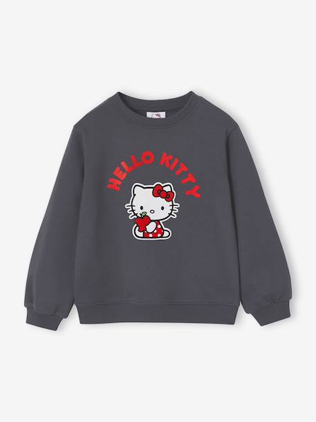 Hello Kitty sweatshirt for girls grey blue 
