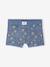 Pack of 5 boxer shorts for boys denim blue 
