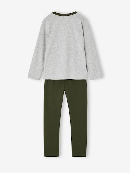 Pack of 2 pyjamas for boys fir green 