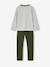 Pack of 2 pyjamas for boys fir green 