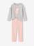 Pack of 2 pyjamas for girls rosy 