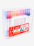 24 double-tip acrylic markers multicoloured 