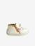Canvas Slippers with Zip, for Babies beige+pale pink+printed beige+printed white+vanilla 