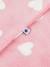 Baby heart print all-in-one by PETIT BATEAU light pink 