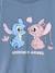 Stitch and Angel sweatshirt for girls chambray blue 