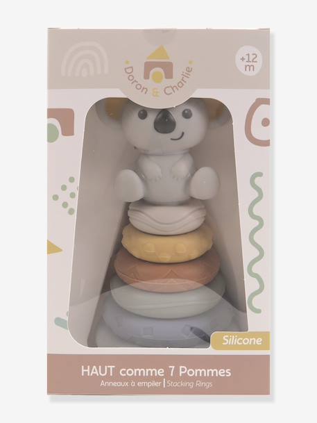 Koala stacking tower multicoloured 