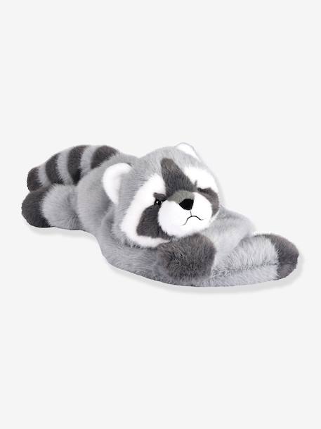Weighted raccoon soft toy by Podcool grey 