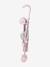 Large Lightweight Pushchair for Baby Dolls black+ecru+rose 