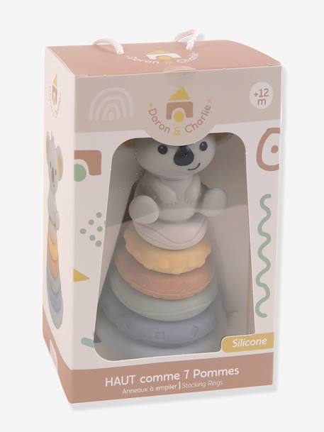 Koala stacking tower multicoloured 