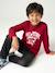 Long-sleeved T-shirt for boys anthracite+cappuccino+red+sage green+white 