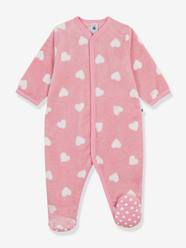 Baby heart print all-in-one by PETIT BATEAU -Baby heart print all-in-one by PETIT BATEAU
