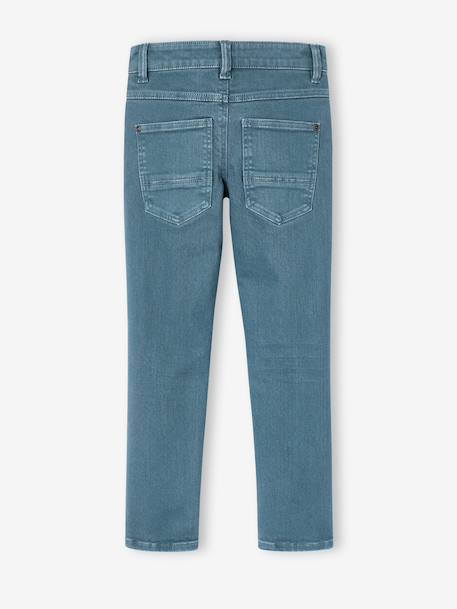 NARROW Hip, MorphologiK Slim Leg Coloured Trousers, for Boys beige+black+clay beige+emerald green+night blue+petrol blue+rust+tomato red 
