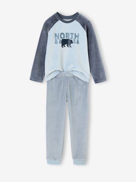 Pack of 2 pyjamas for boys set blue 