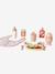 FSC®100% wooden doll mealtime set rose 